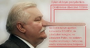 DETROIT, MI - OCTOBER 26: Former President of Poland Lech Walesa holds a press conference to announce the opening of the "Solidarnosc: Poland's Struggle For Freeedom" exhibit at Wayne State University October 26, 2010 in Detroit, Michigan. Walesa, a recipient of the Nobel Peace Prize, also discussed the 30th anniversary of the founding of the Solidarity trade union. Bill Pugliano/Getty Images/AFP